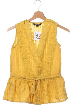 Γυναικείο αμάνικο μπλουζάκι Top Secret, Μέγεθος XS, Χρώμα Κίτρινο, Τιμή 3,33 €