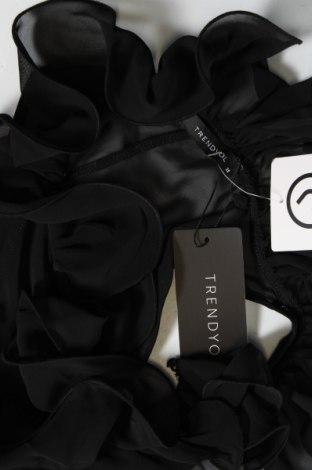 Γυναικείο αμάνικο μπλουζάκι Trendyol, Μέγεθος M, Χρώμα Μαύρο, Τιμή 5,83 €
