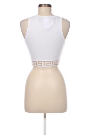 Damska koszulka na ramiączkach Versace, Rozmiar S, Kolor Biały, Cena 610,39 zł