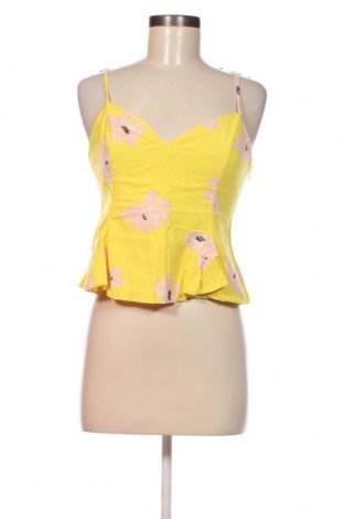 Γυναικείο αμάνικο μπλουζάκι Zara, Μέγεθος L, Χρώμα Κίτρινο, Τιμή 13,81 €