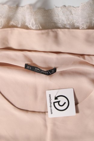Γυναικείο αμάνικο μπλουζάκι Zara, Μέγεθος M, Χρώμα  Μπέζ, Τιμή 4,95 €