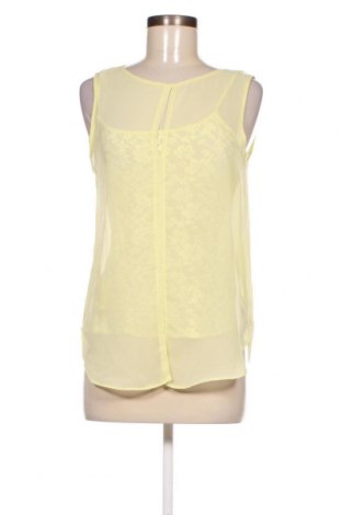 Γυναικείο αμάνικο μπλουζάκι Zara Trafaluc, Μέγεθος M, Χρώμα Κίτρινο, Τιμή 1,69 €