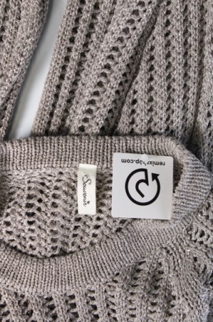 Damenpullover, Größe M, Farbe Silber, Preis 4,15 €