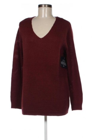 Дамски пуловер, Размер M, Цвят Червен, Цена 23,00 лв.