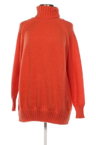 Дамски пуловер, Размер XXL, Цвят Оранжев, Цена 49,30 лв.