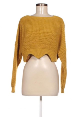 Дамски пуловер, Размер M, Цвят Жълт, Цена 5,40 лв.