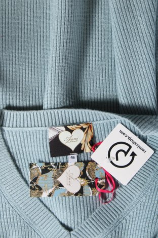 Pulover de femei ANNI FOR FRIENDS, Mărime XL, Culoare Albastru, Preț 78,16 Lei