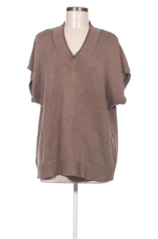 Γυναικείο πουλόβερ Adagio, Μέγεθος XL, Χρώμα Καφέ, Τιμή 5,38 €