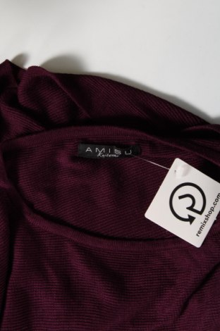 Дамски пуловер Amisu, Размер L, Цвят Лилав, Цена 13,34 лв.
