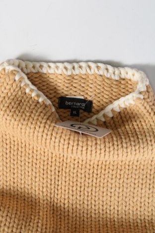Дамски пуловер Bernard, Размер XL, Цвят Бежов, Цена 6,40 лв.