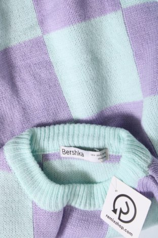 Дамски пуловер Bershka, Размер M, Цвят Многоцветен, Цена 20,15 лв.