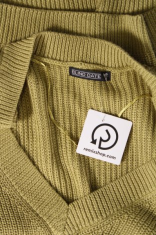 Дамски пуловер Blind Date, Размер M, Цвят Зелен, Цена 6,38 лв.
