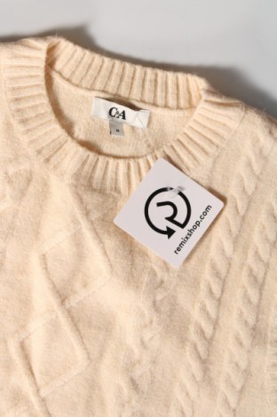 Дамски пуловер C&A, Размер M, Цвят Бежов, Цена 5,80 лв.