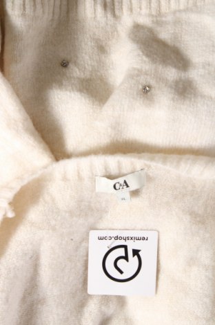 Дамски пуловер C&A, Размер XL, Цвят Екрю, Цена 8,12 лв.