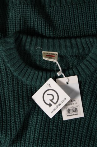 Γυναικείο πουλόβερ Castro, Μέγεθος M, Χρώμα Πράσινο, Τιμή 6,16 €