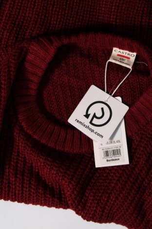 Γυναικείο πουλόβερ Castro, Μέγεθος M, Χρώμα Κόκκινο, Τιμή 6,64 €