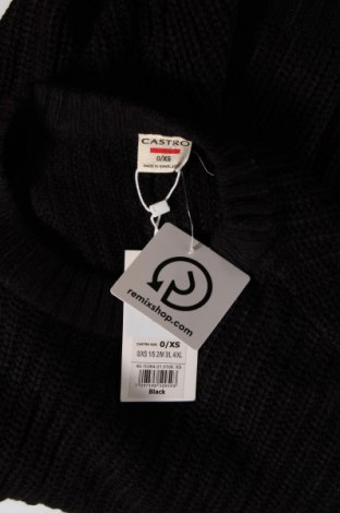 Γυναικείο πουλόβερ Castro, Μέγεθος XS, Χρώμα Μαύρο, Τιμή 7,11 €