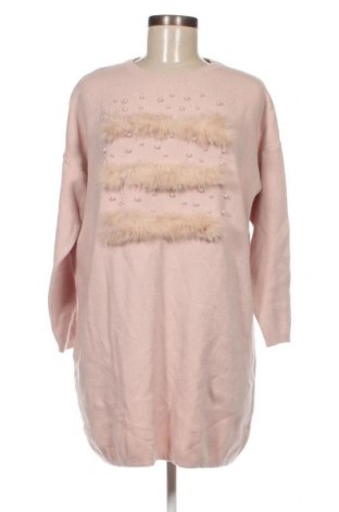 Дамски пуловер Charbell, Размер XL, Цвят Розов, Цена 8,40 лв.