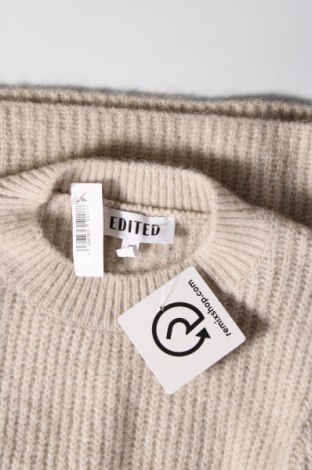 Γυναικείο πουλόβερ Edited, Μέγεθος XS, Χρώμα  Μπέζ, Τιμή 21,98 €