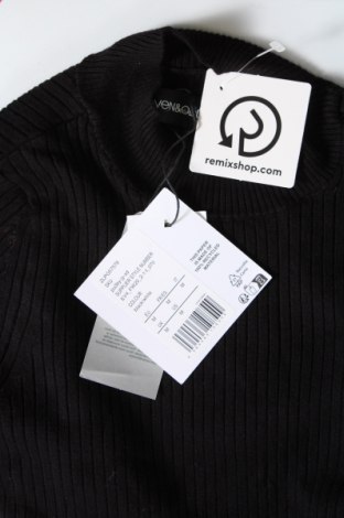 Дамски пуловер Even&Odd, Размер M, Цвят Черен, Цена 17,94 лв.