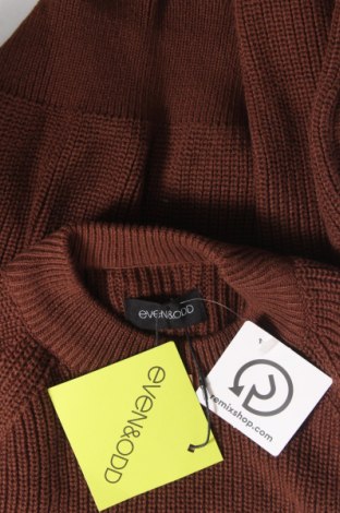 Γυναικείο πουλόβερ Even&Odd, Μέγεθος XS, Χρώμα Καφέ, Τιμή 11,62 €