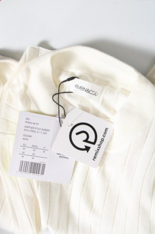 Γυναικείο πουλόβερ Even&Odd, Μέγεθος M, Χρώμα Εκρού, Τιμή 8,77 €