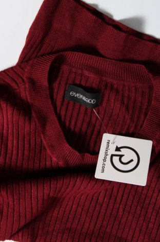 Дамски пуловер Even&Odd, Размер S, Цвят Червен, Цена 19,32 лв.