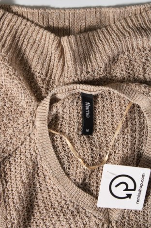 Γυναικείο πουλόβερ Flame, Μέγεθος M, Χρώμα  Μπέζ, Τιμή 8,07 €