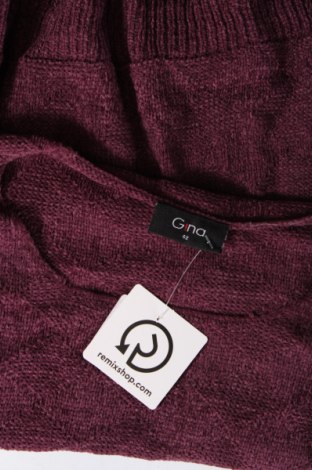 Дамски пуловер Gina, Размер L, Цвят Лилав, Цена 8,70 лв.