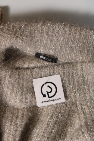 Дамски пуловер Gina Tricot, Размер M, Цвят Бежов, Цена 9,20 лв.