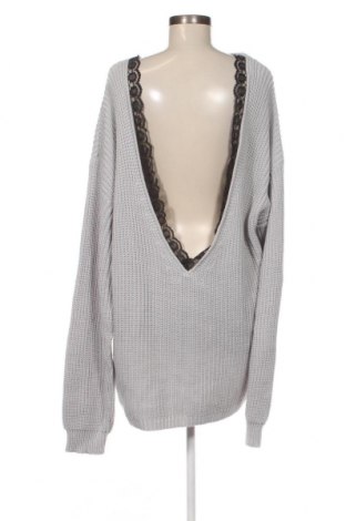 Γυναικείο πουλόβερ Glamorous, Μέγεθος 3XL, Χρώμα Γκρί, Τιμή 5,74 €