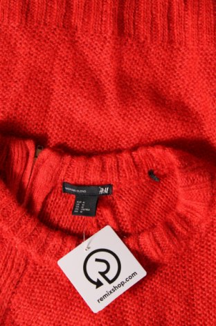 Дамски пуловер H&M, Размер M, Цвят Червен, Цена 7,25 лв.