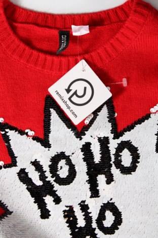 Damski sweter H&M Divided, Rozmiar S, Kolor Czerwony, Cena 66,69 zł