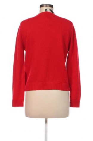 Дамски пуловер H&M Divided, Размер S, Цвят Червен, Цена 29,01 лв.