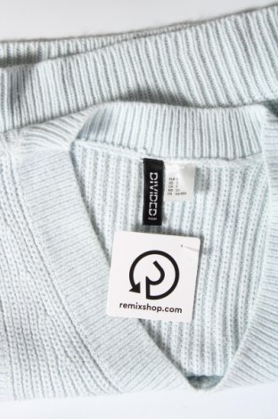 Дамски пуловер H&M Divided, Размер S, Цвят Син, Цена 5,80 лв.
