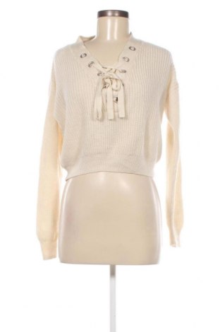Γυναικείο πουλόβερ H&M Divided, Μέγεθος XS, Χρώμα Εκρού, Τιμή 7,36 €
