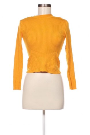 Дамски пуловер H&M Divided, Размер S, Цвят Жълт, Цена 11,89 лв.