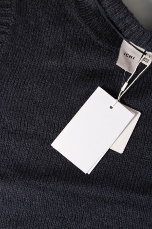 Γυναικείο πουλόβερ Ichi, Μέγεθος L, Χρώμα Μπλέ, Τιμή 8,52 €