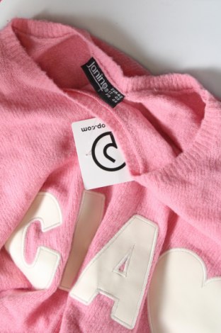 Дамски пуловер Janina, Размер L, Цвят Розов, Цена 7,25 лв.