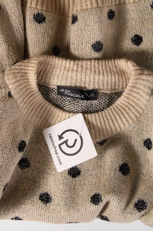 Дамски пуловер Jean Pascale, Размер XS, Цвят Бежов, Цена 29,00 лв.