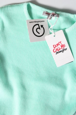 Γυναικείο πουλόβερ Jennyfer, Μέγεθος S, Χρώμα Πράσινο, Τιμή 6,88 €