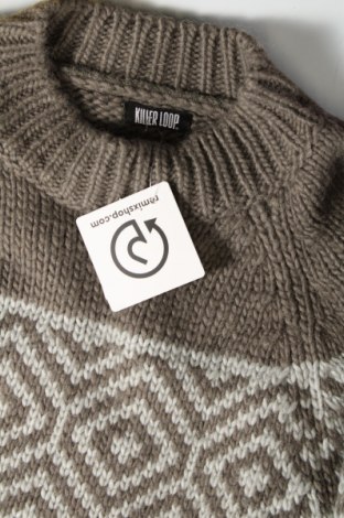 Дамски пуловер Killer Loop, Размер M, Цвят Сив, Цена 7,28 лв.