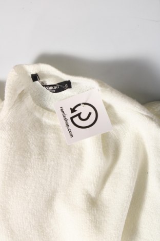 Damski sweter LC Waikiki, Rozmiar S, Kolor Biały, Cena 15,33 zł