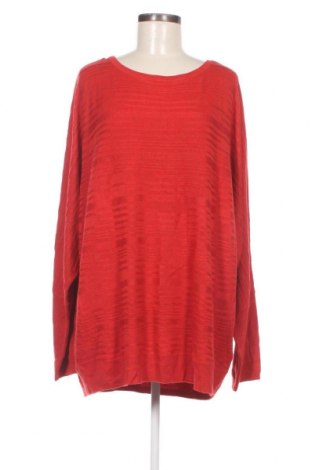 Γυναικείο πουλόβερ Laura, Μέγεθος 3XL, Χρώμα Πορτοκαλί, Τιμή 23,79 €