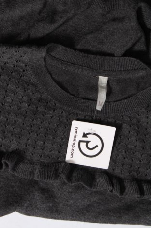 Дамски пуловер Laura Torelli, Размер M, Цвят Сив, Цена 7,25 лв.