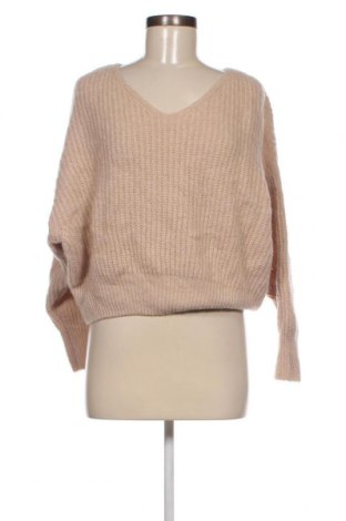 Дамски пуловер Lilu, Размер M, Цвят Кафяв, Цена 8,70 лв.