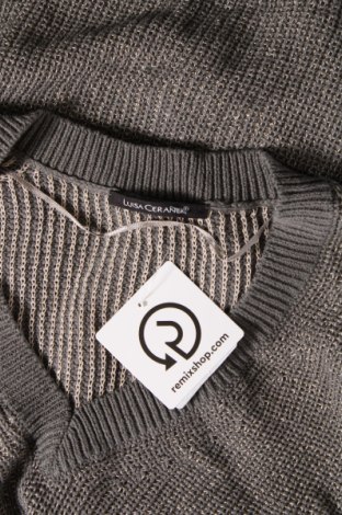 Дамски пуловер Luisa Cerano, Размер L, Цвят Зелен, Цена 44,00 лв.
