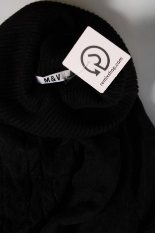Дамски пуловер M&V, Размер S, Цвят Черен, Цена 8,99 лв.