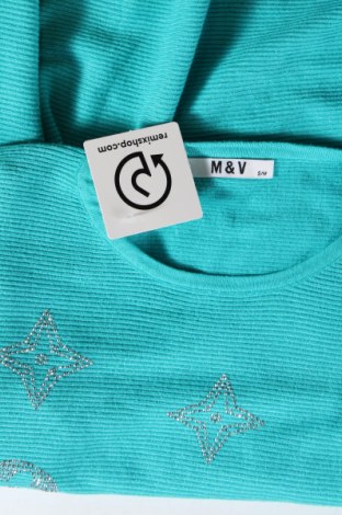 Γυναικείο πουλόβερ M&V, Μέγεθος S, Χρώμα Μπλέ, Τιμή 4,49 €
