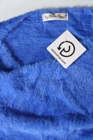 Γυναικείο πουλόβερ Made In Italy, Μέγεθος S, Χρώμα Μπλέ, Τιμή 14,91 €